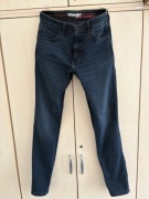 Spodnie jeans Wrangler Larston granatowe - ciemne 31/34