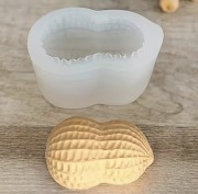 ORZESZEK ZIEMNY forma silikonowa 6.7*4.8*3.3 do Świec Mydła Gipsu Odlewów 