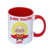 Kubek z nadrukiem SUPER DZIADEK na prezent UPOMINEK