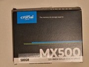 Pudełko SSD Crucial MX 500