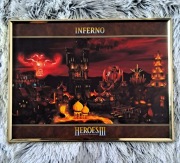 Plakat w Ramce Heroes III / Heroes 3 – Inferno