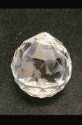 Kryształowa kula kropla zawieszka 4,5 cm - dekoracja, Feng Shui
