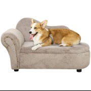 Sofa dla psa, sofa dla zwierząt,łóżko dla psa w stylu aksamitu