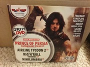 PRINCE OF PERSIA ZAPOMNIANE PIASKI, AIRLINE TYCOON PC PL NOWA BEZ FOLII