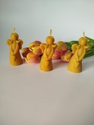 Świeca aniołek z wosku pszczelego