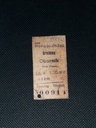 Magnes Bilet Kreising (Poznań Krzesiny) - Obornik