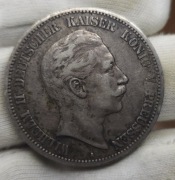 5 Marek 1891 Prusy Oryginal