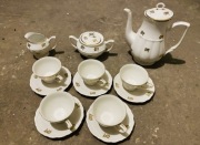Serwis kawowy komplet zestaw Stara Porcelana 