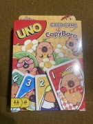 Karty UNO Capybara, gra karciana