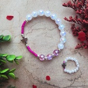 Zestaw prezentowy na Dzień Kobiet - bransoletka i pierścionek