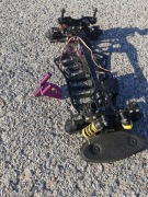 Podwozie rama 4x4 Schumacher SST 2000 RC model Carbon