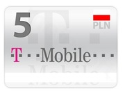 Kod doładowujący T-MOBILE 5zł