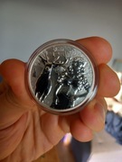 Srebrna moneta Valkyries Ostara 2023 1 oz Ag 999,9 