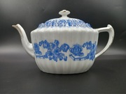 Tuppack, china blau dzbanek do herbaty niska forma