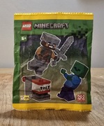 Lego Minecraft 662510 Zombie I Bohater z wyrzutnią TNT saszetka klocki