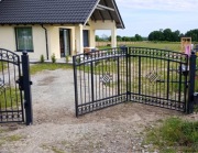 Brama harmonijkowa łamana automatyczna