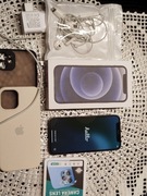 iPhone 12 mini 128GB  czarny duży zestaw