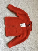 Mexx 5-6lat 110-116 cm polar kurtka przejściowa pomarancz nowy chłopięcy