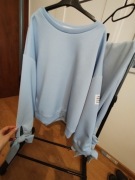 Nowy komplet niebieski dresowy damski rozmiar uniwersalny wiosna lato 