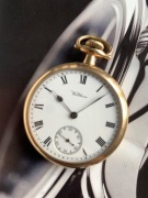 Zegarek Kieszonkowy Waltham  49mm grubo zlocony 