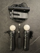 2 x Kontroler PS Move, kamera, adapter PS5