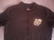 Bluza damska czarna na guziki bejsbolówka Sinsay r.XL