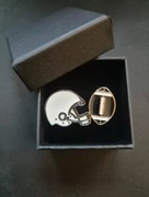 Spinki do koszuli mankietów futbol amerykański NFL Prezent Szybka wysyłka