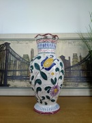 Duży wazon ceramiczny BAY Keramik | West Germany |vintage  ręcznie zdobiony