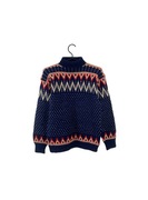 Wełniany sweter z golfem, rozmiar S, stan bardzo dobry