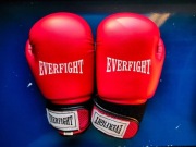 Rękawice bokserskie czerwone rozmiar 6 - OZ