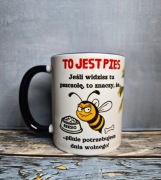 Śmieszny personalizowany kubek do pracy, biuro - idealny na prezent