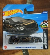 Nowy 2018 Bentley Continental GT3 Hot Wheels model 162/250