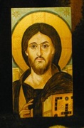 Chrystus Pantokrator, stara ikona pisana