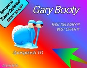 Roblox Spongebob Tower Defense Gary Booty SW Super-Star Max lvl NAJTANIEJ !