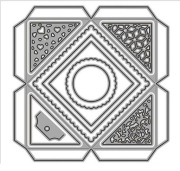 Wykrojnik Pudełko Exploding Box.