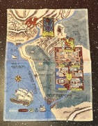 NEVERWINTER NIGHTS materiałowa MAPA z Big Box (2002) BDB