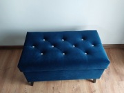 PUFKA PIKOWANA Z DIAMENCIKAMI NA ZAMÓWIENIE 