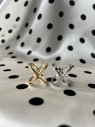 Klamra do apaszki - kolor złoty  