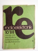 Radioelektronik miesięcznik 10/88  (spis treści na zdjęciu)
