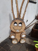 Ozdoba drewniana zając 