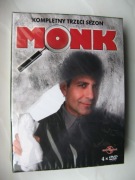 Monk sezon 3, BOX 4 DVD, polski lektor/NOWY (w folii)