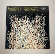Krzysztof Meyer / Florian Dąbrowski – Concertos – Muza SX 1054 LP