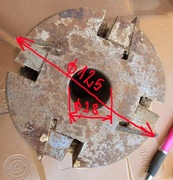 Głowica frezarki lub strugarki do drewna, frez kształtowy