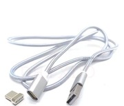 Kabel magnetyczny Usb type C+ 7 WTYCZEK ( 4 szt USB type C+ 3szt Mikro Usb)