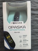 opaska sportowa Forever Fitband SB-50 w kolorze czarnym