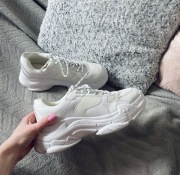 Even&odd sneakersy buty sportowe białe 38 wiosna