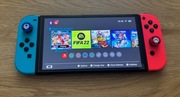 Nintendo Switch Oled z 2 grami oraz kontem