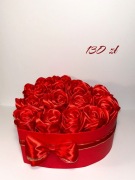 Flowerbox ze sztucznymi kwiatami 