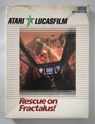 RESCUE ON FRACTALUS! gra ATARI 5200 retro UNIKAT Lucasfilm komplet box fpp