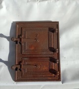 Drzwiczki pieca kuchennego kaflowego paleniskowe wędzarni żeliwne 35x26